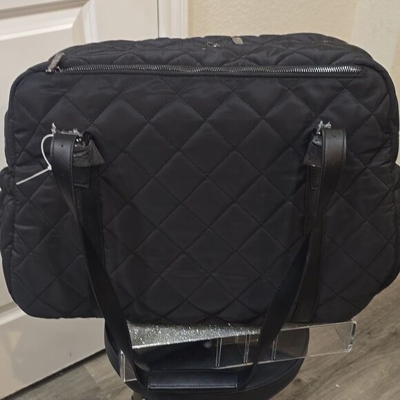 Steve Madden BLeona Quilted Weekender Travel Bag - Picture 8 of 14